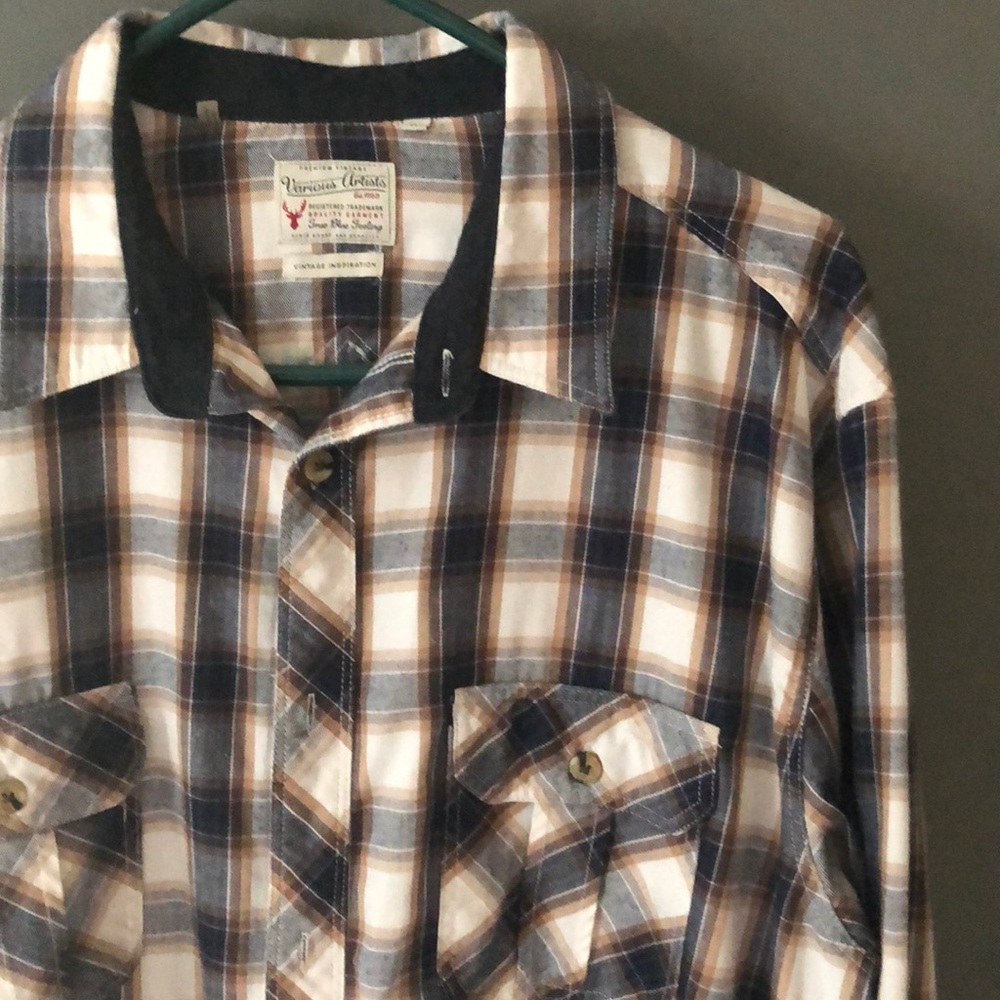 GUC Various Artist plaid top